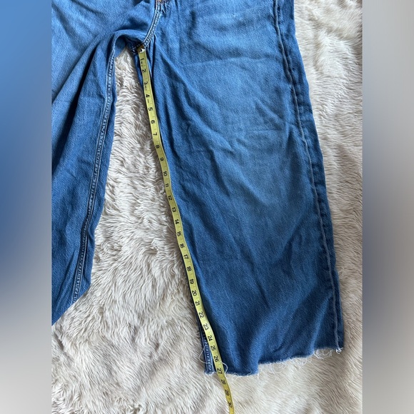 Rag & Bone Featherweight Sofie Ultra Wide Leg Jean in Otto Medium Wash Size 31 - Picture 14 of 15